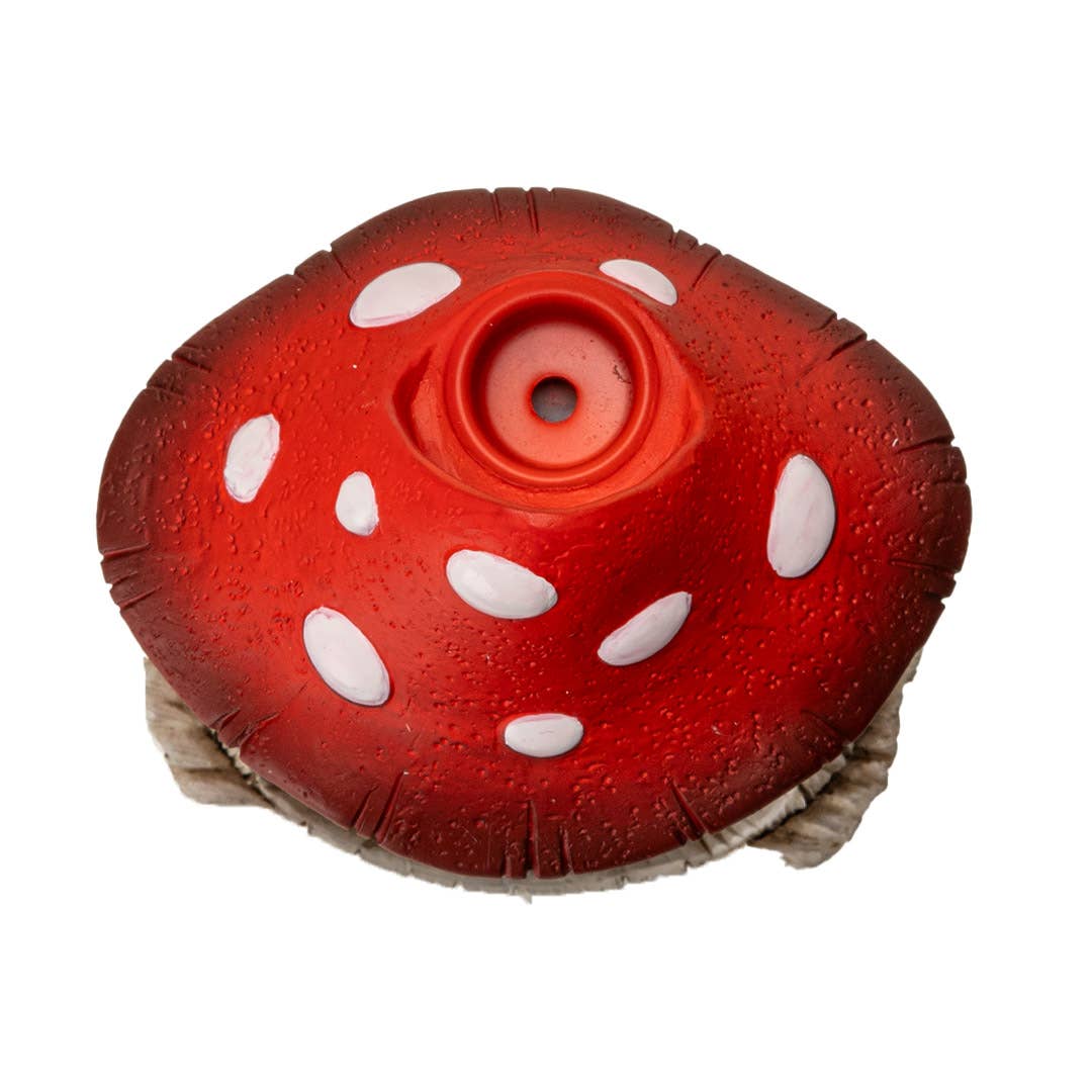 Pacific Trading - Wholesale Incense Holder - Toadstool Mushroom Backflow Waterfall Incense Burner5