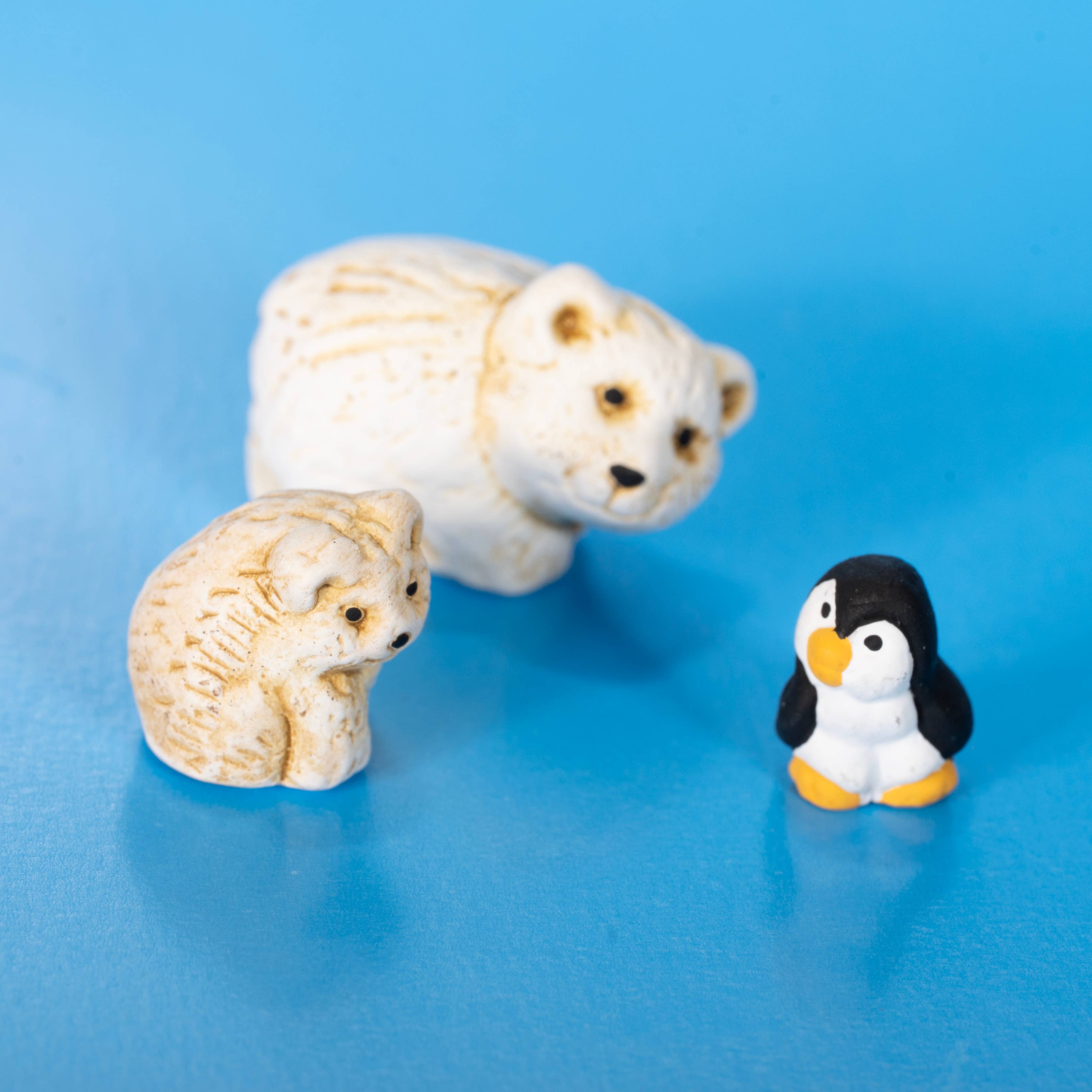 Lucuma Designs - Vente Crèche de Noël - Polar - Lot de 7 mini-crèches, 1 po de hauteur, fabriqué de manière éthique3