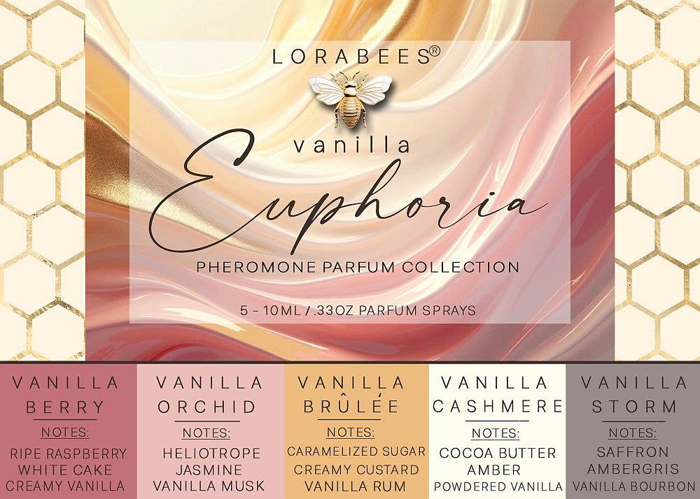 Lorabees - Wholesale Perfume Gift Set - DISCOVERY KIT for "Vanilla Euphoria" Pheromone Sprays  1