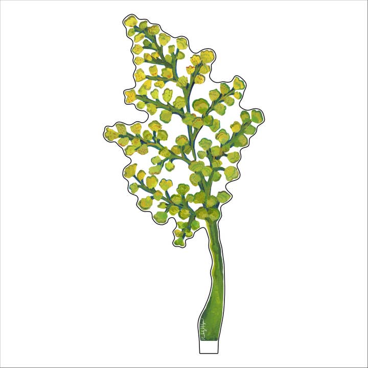 Maidenhair Fern Large Acrylic Flower for wholesale by Kimberly Hodges