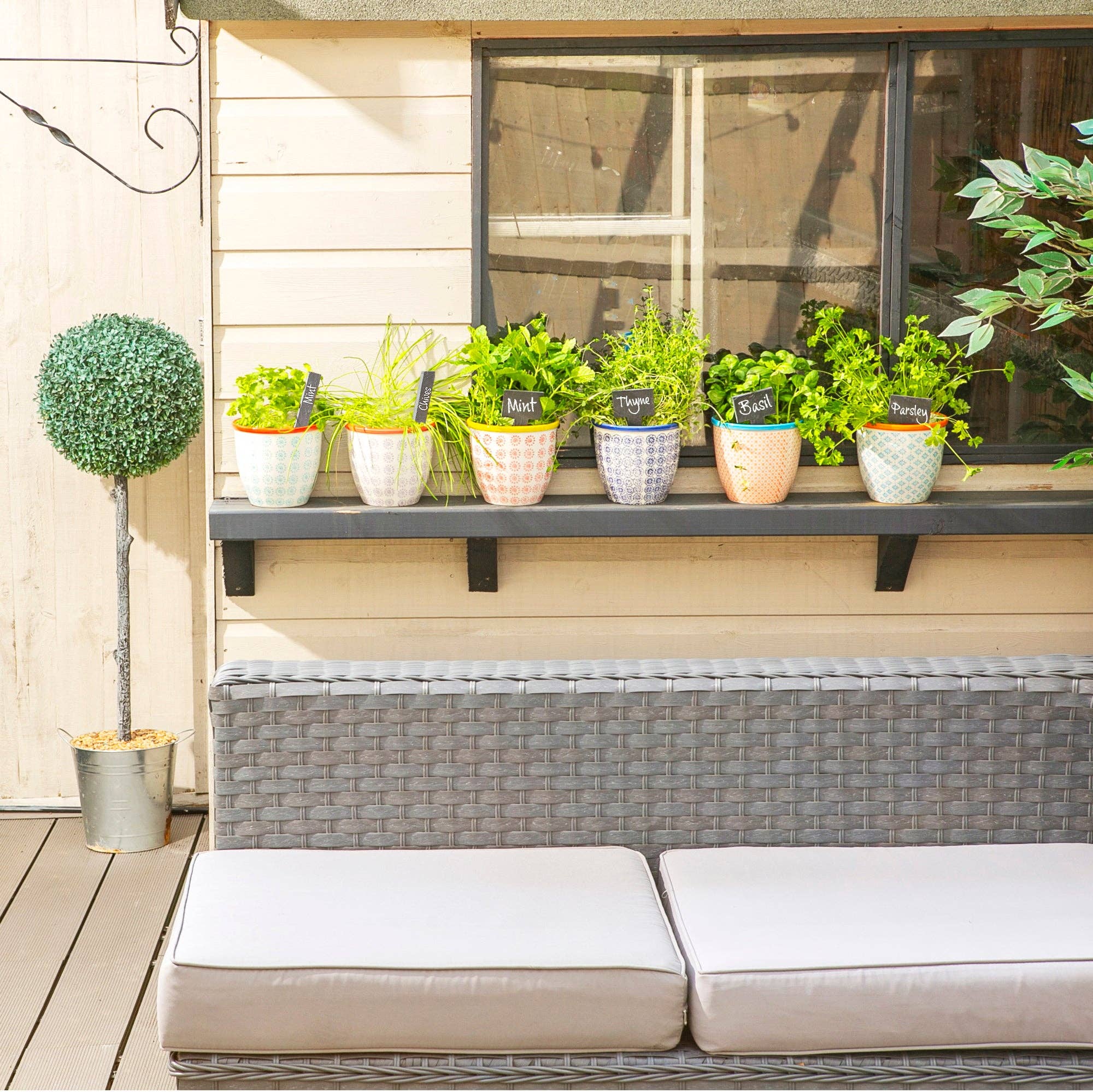 Rinkit Pty Ltd - Wholesale Garden/lawn stake - Slate Plant Marker - 2cm x 15.5cm - By Nicola Spring3