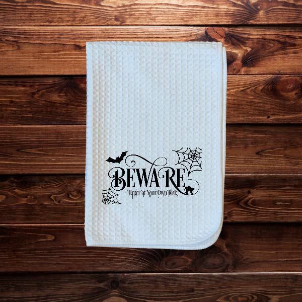Beware Towel for wholesale by The Adorned Willows Marketplace LLC