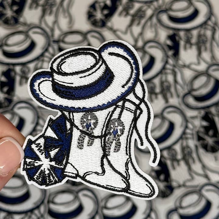 Aloe and Milk Boutique – Engroshandel Patch – Drill Dance Hat/-støvle, kickline patch, drille teampatch