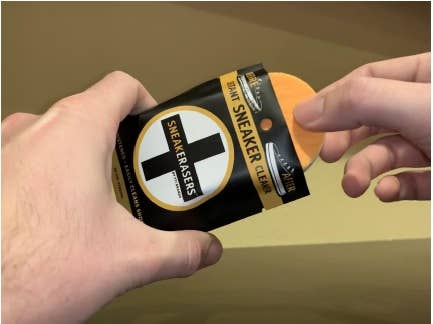 SneakERASERS - Venta al por mayor Betunes de calzado - SneakERASERS Limpiador instantáneo para zapatillas, paquete de 39