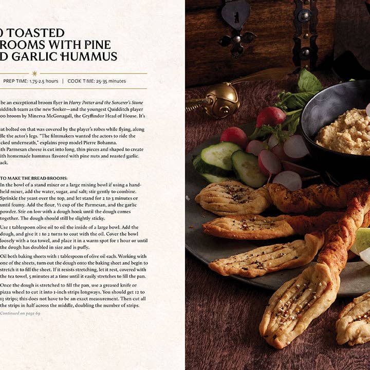 Insight Editions - Wholesale Cookbook - Harry Potter Fantastic Beasts:Cookbook & Rolling Pin Giftset