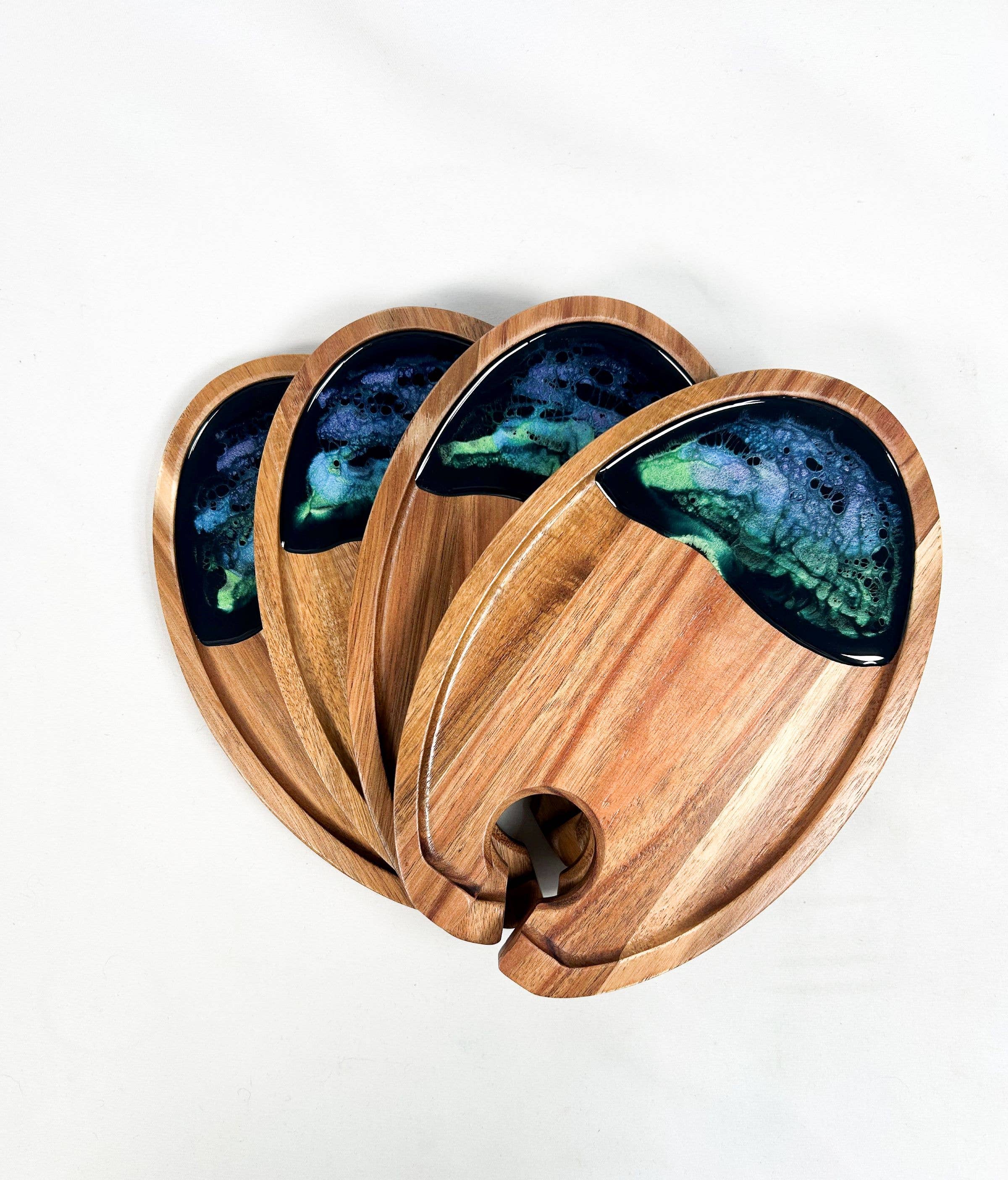 Lynn & Liana Designs - Wholesale Appetizer Serveware - (Case pack of 4) Wine & Appetizer Trays NO TARIFFS!6