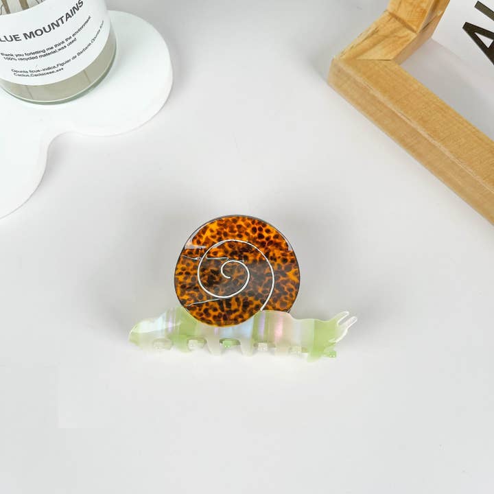 mildstyles - Wholesale Hair Clip - Women's - Creative environmentally friendly snail hair claw clip