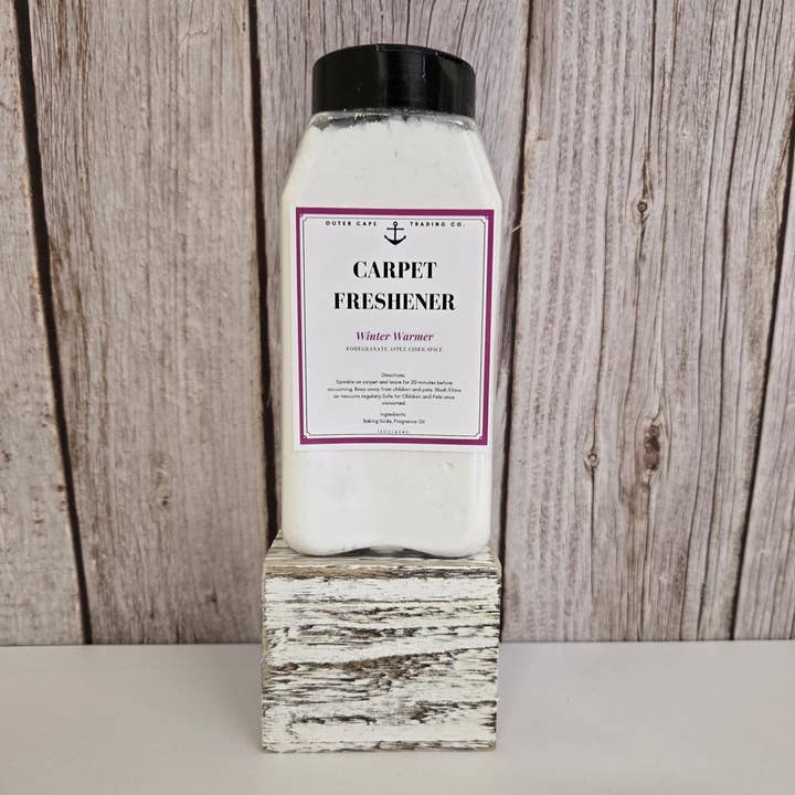 Carpet Freshener Powder - Pomegranate Apple Cider Spice for wholesale by Outer Cape Trading Company