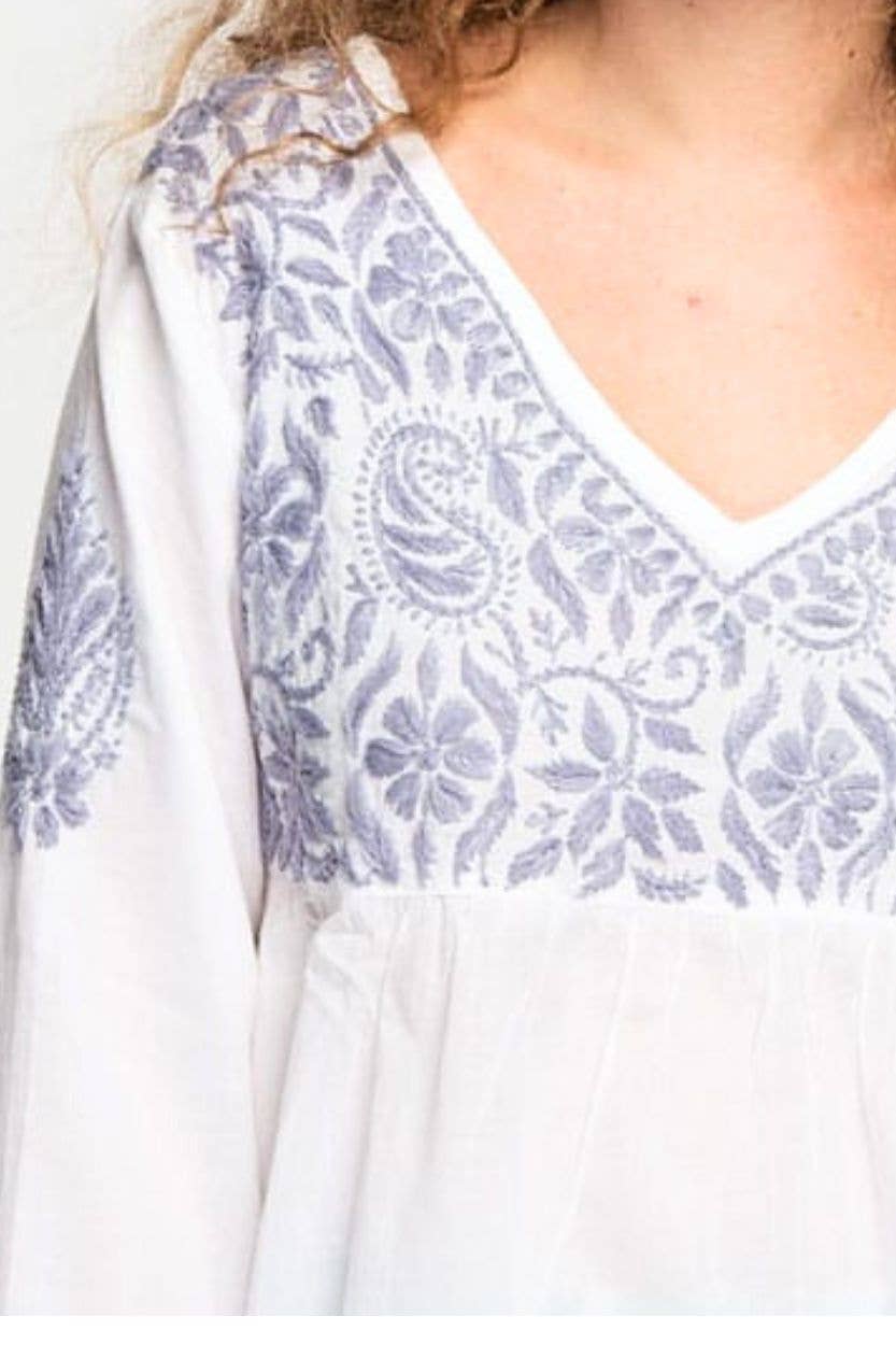 Sevya Handmade – wholesale Tunic – Women’s – Ramani Embroidered Tops11