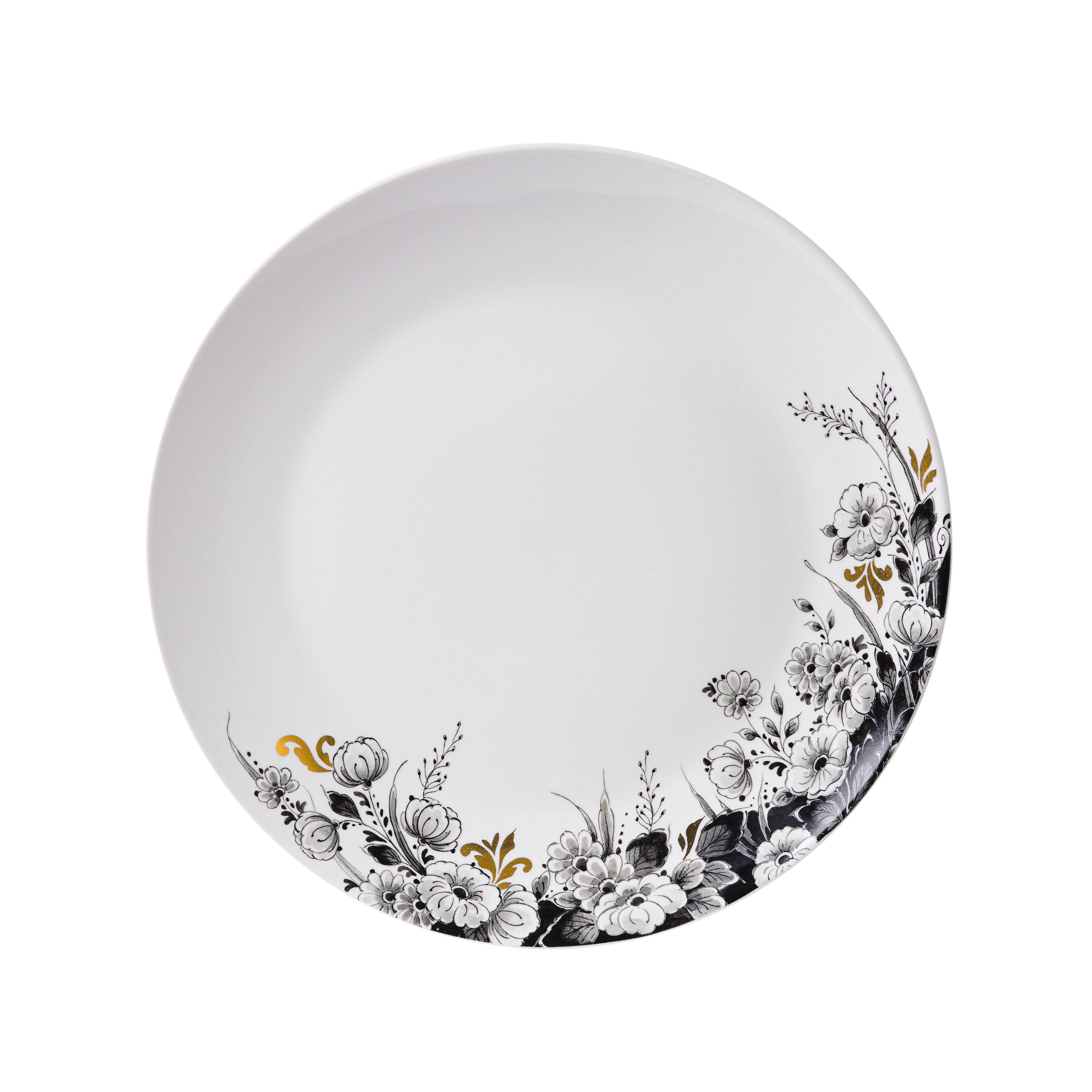 Heinen Delfts Blauw - Wholesale Dinner Plate - Dinner Plate Evening Flower0