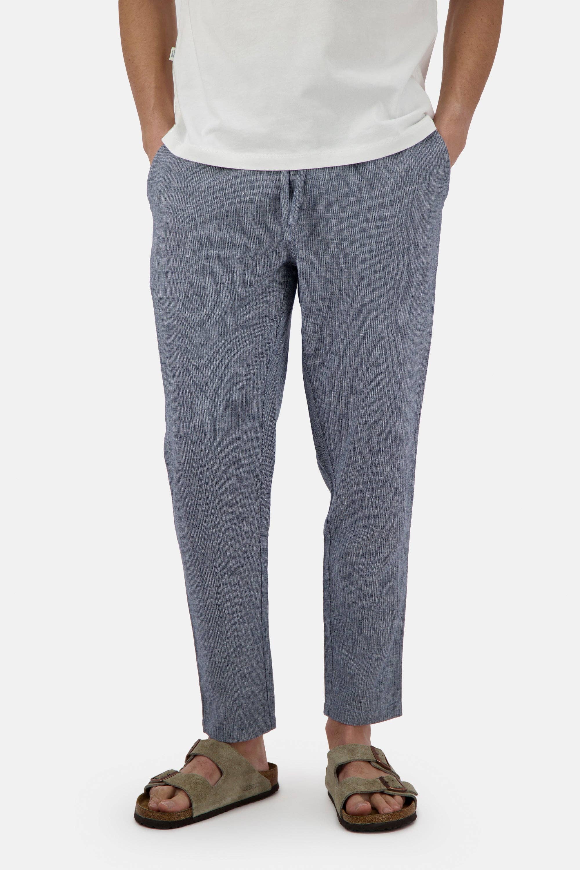 COLOURS & SONS – wholesale Byxor - Herr – Byxor i linblandning – River Twill1