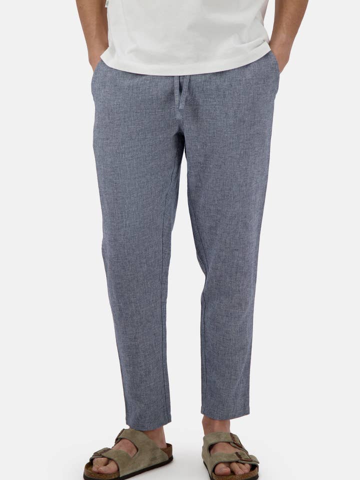 COLOURS & SONS – wholesale Byxor - Herr – Byxor i linblandning – River Twill1