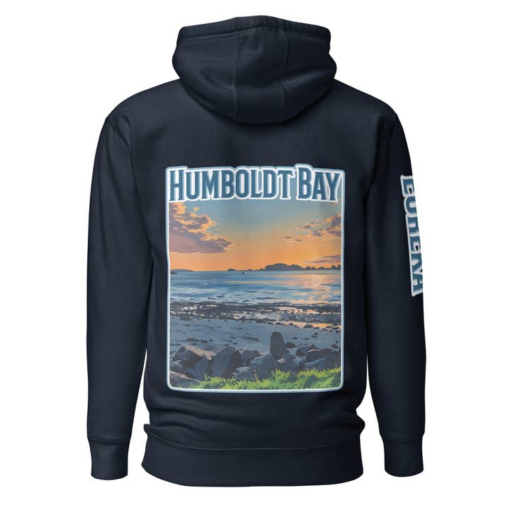 Humboldt Bay Eureka Cotton Hoodie for wholesale by Humboldt Lost Coast Hoods