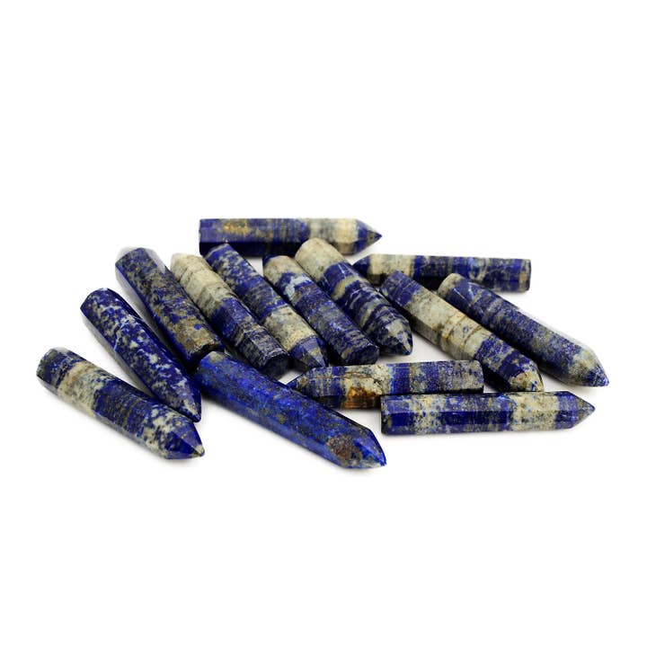 Kaia & Crystals - Wholesale Spiritual Stone/Crystal - Lapis Lazuli Point Crystal (50mm - 55mm)2