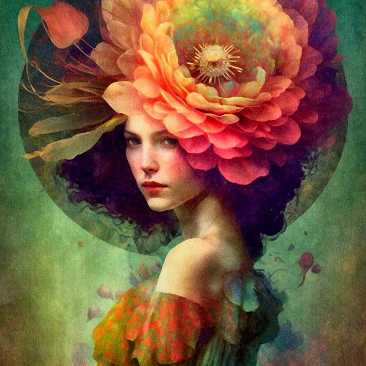 Celtic Woman dekoupage rispapir - A3+ til hobbyprojekter for engroshandel hos Craft Kreatively