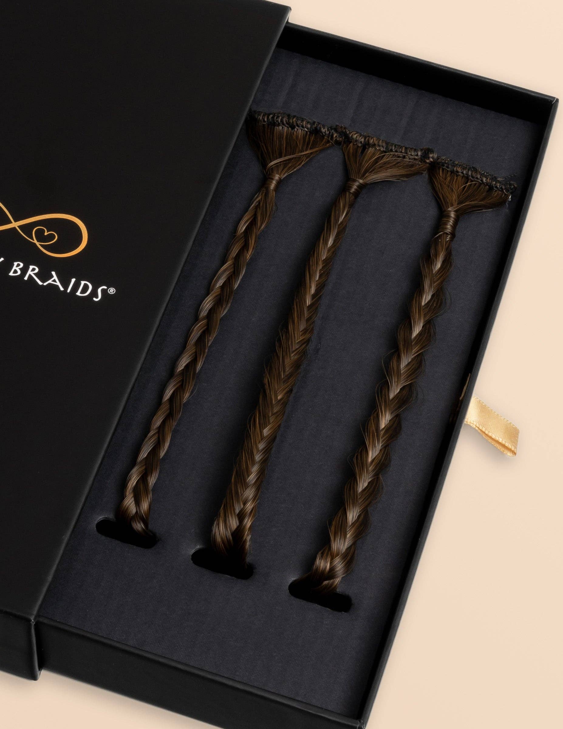 Infinity Braids – wholesale Hair accessories set – Women’s – Infinity Braids® - Infinity Braidies - Copper Bronze1