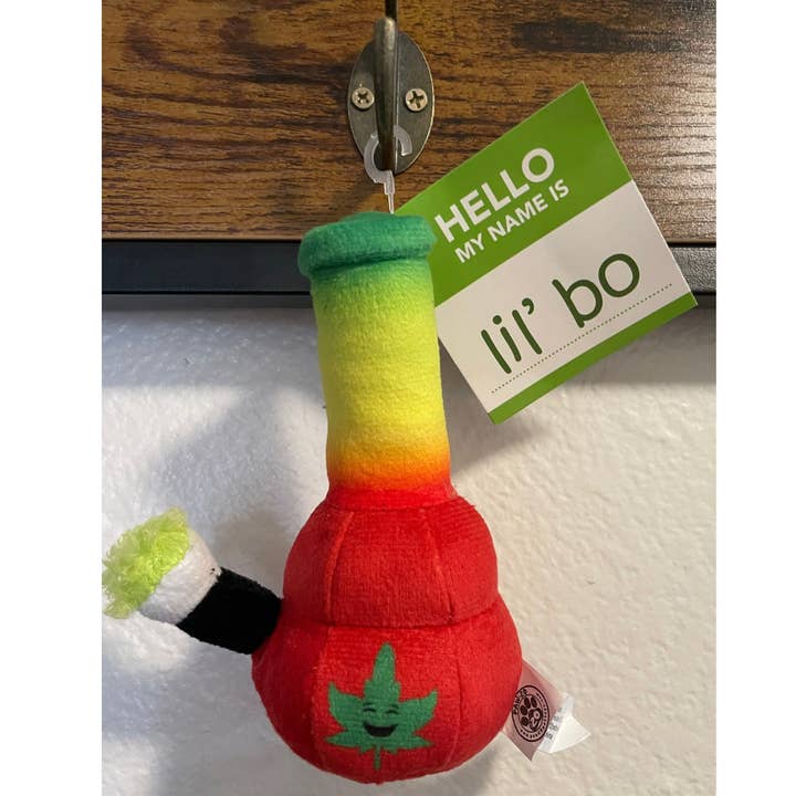 PAW:20 - Wholesale Pet Toy - Cat - My Name is Lil Bo da Bong, Funny Catnip Weed Themed Cat Toy9