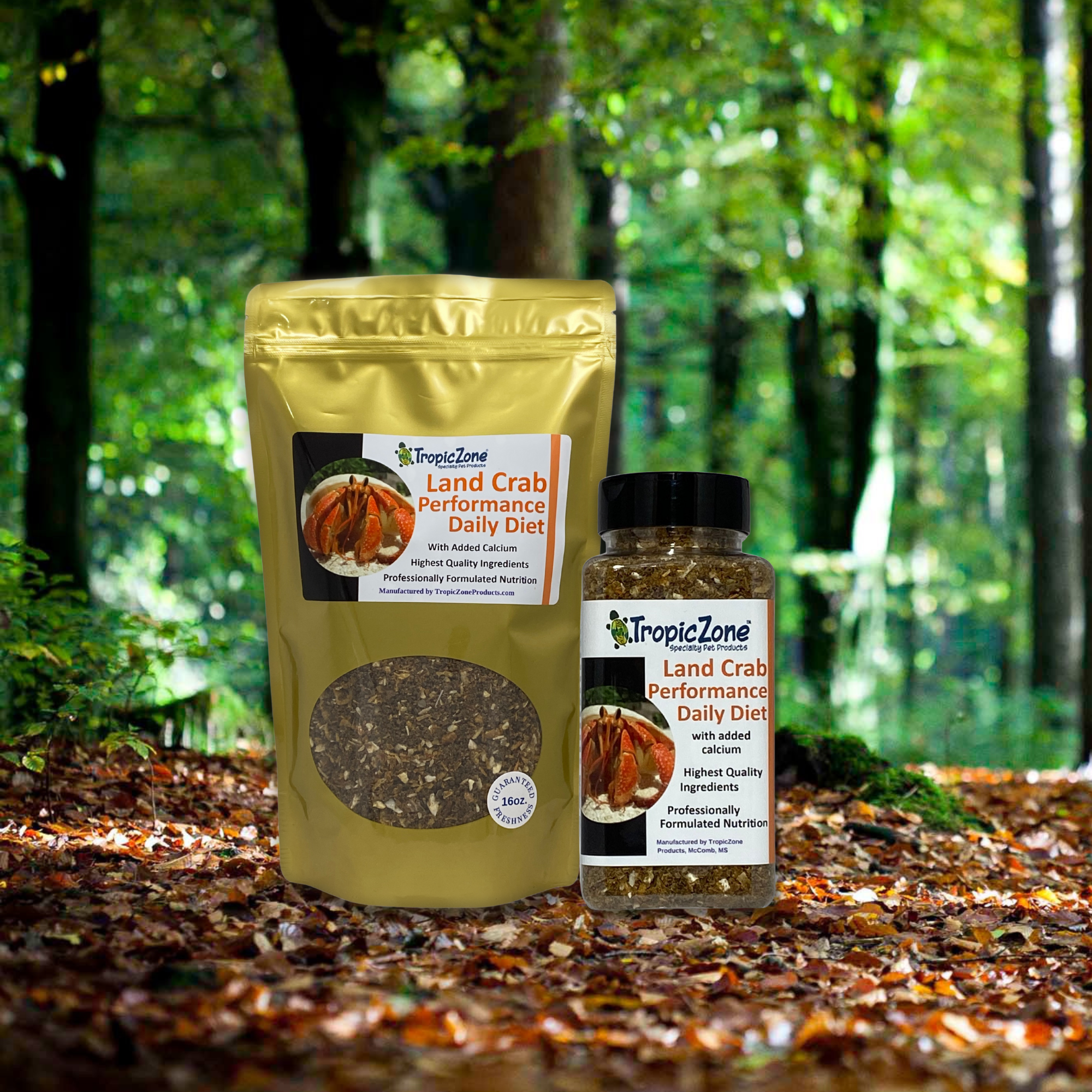 TropicZone - Vente Nourriture – hors chat et chien - Régime de performance pour crabe terrestre TropicZone7