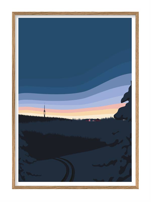 Kvällstur i Oslomarka II för wholesale av Wallstories