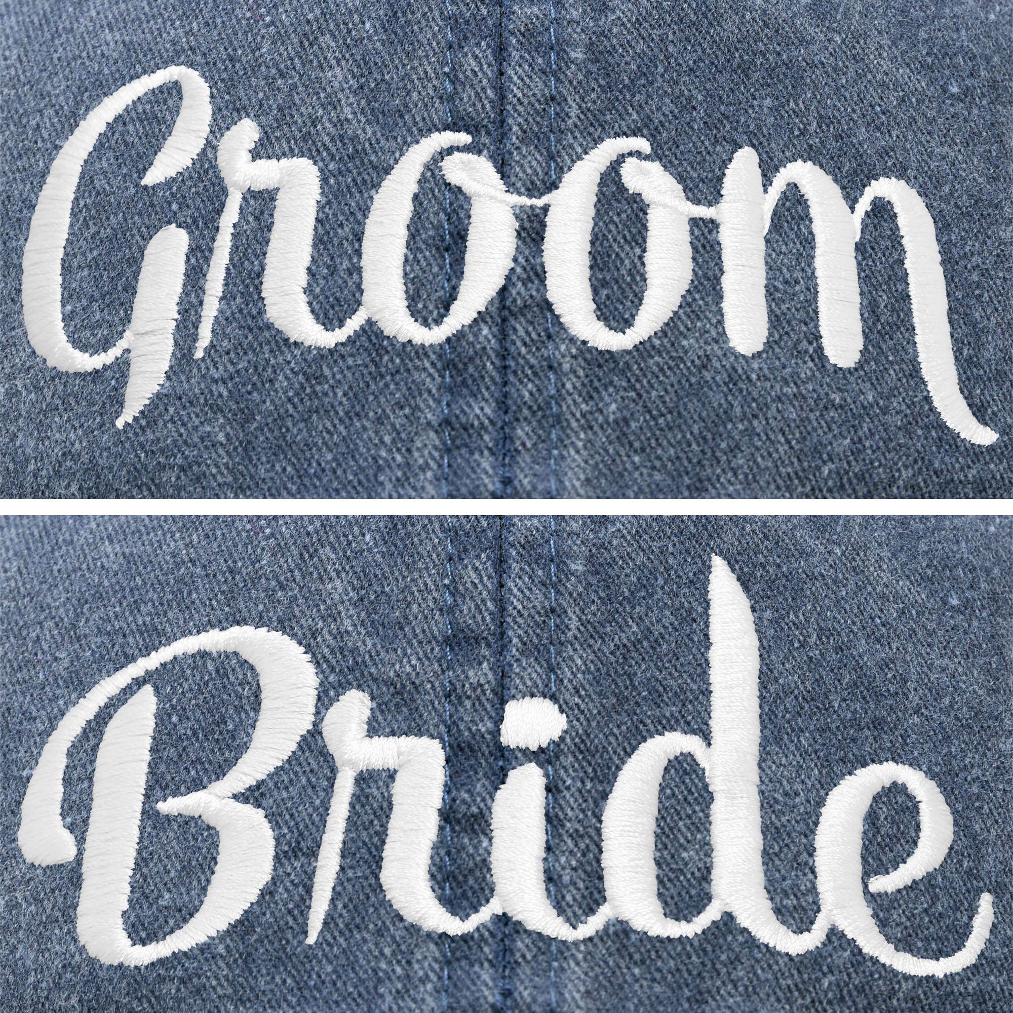 Dalix - Venta al por mayor Gorra de béisbol - Unisex - DALIX Novia Novio Papá Sombreros Gorras De Béisbol Gorras De Boda Recién Casados29