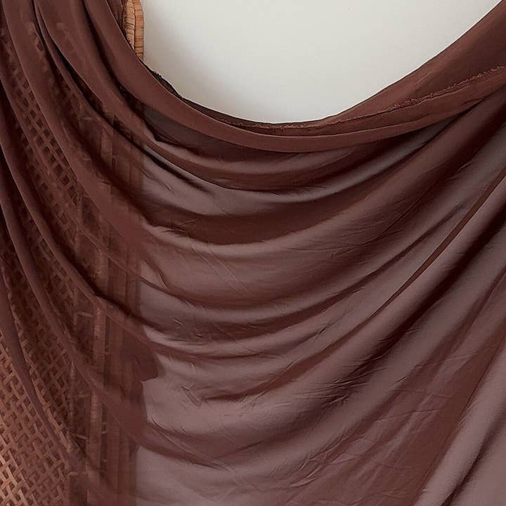 GalaTextile - Wholesale Fabric - Chiffon Fabric by the Yard, Chiffon Fabric for Wedding, Versatile Sheer Chiffon, High Multi Chiffon for Backdrops, Curtains, Apparel