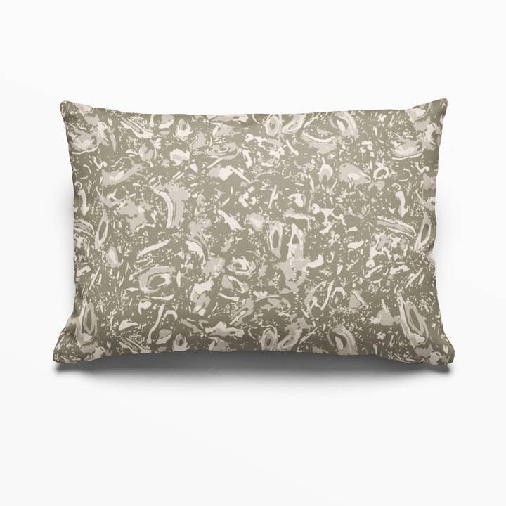 Emily Daws - Wholesale Throw pillow cover - River Reef Pillow in Hazel1