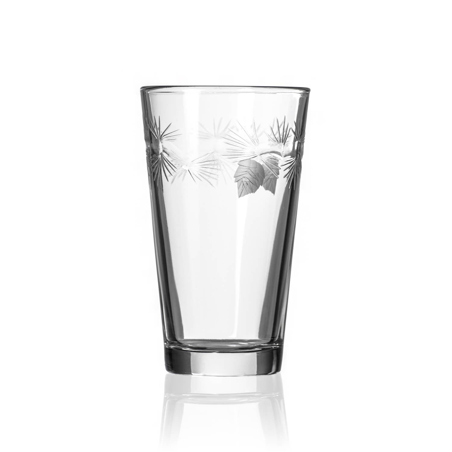 Wholesale Icy Pine Pint Glass 16oz - Christmas Collection for your