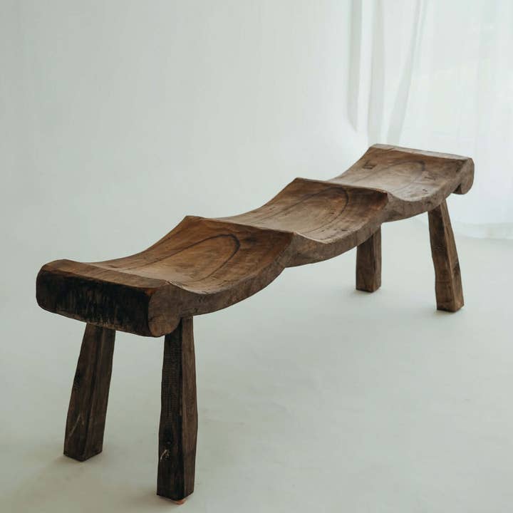 THE ALVAREZ BENCH 3 - SEATER and other Purchase Wholesale seating. Free Returns & Net 60 Terms on Faire trending on Faire.