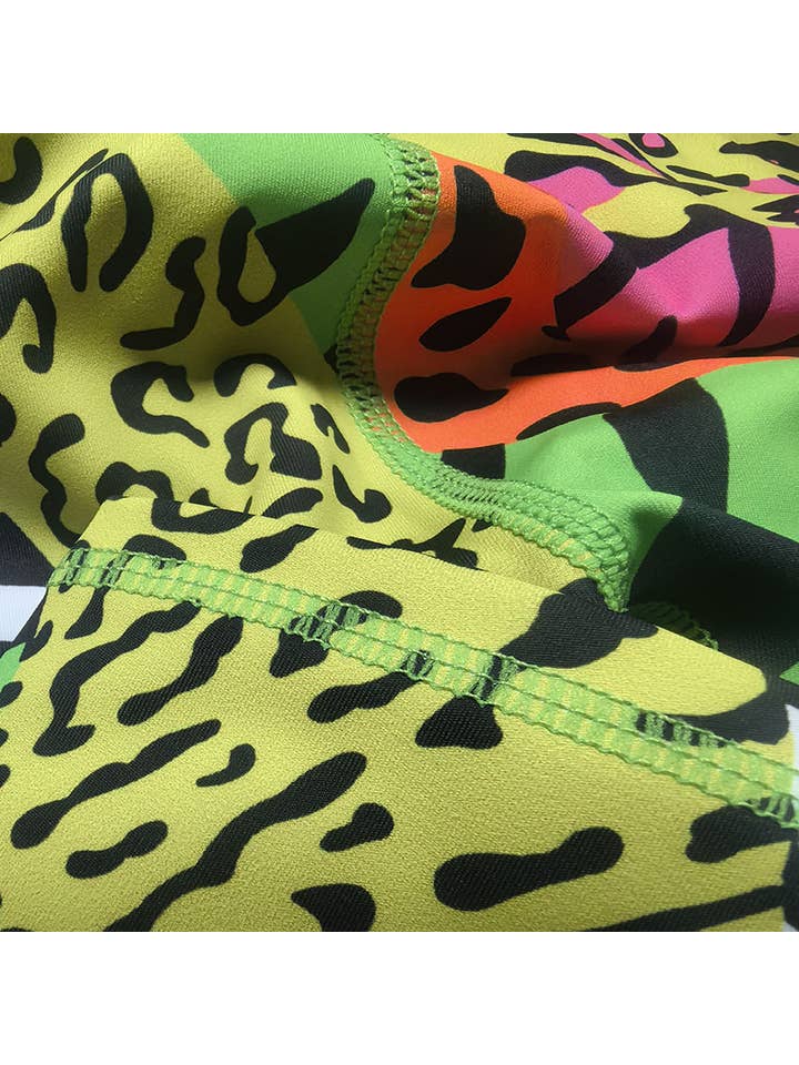 Rosa Clothing - Wholesale Athletic Pants - Women's - High-waist leopard print yoga jogger athletic leggings3