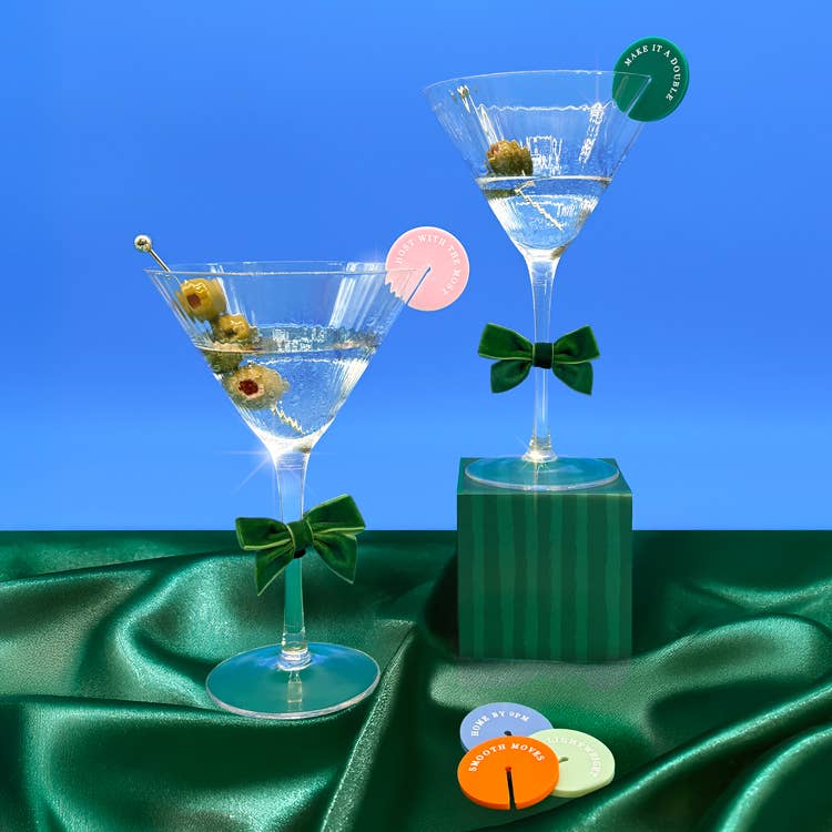 Portico Designs - Wholesale Wine/Cocktail Glass Markers - Art of Hosting 
Drinks Markers5