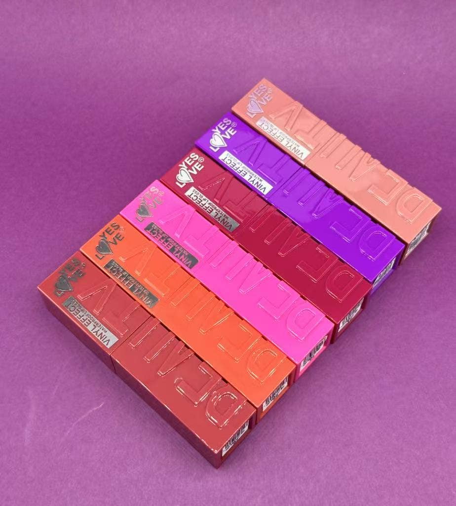 Yes Love Cosmetics - Vente Rouges à lèvres - ROUGE À LÈVRES LIQUIDE 24H VINYLE1