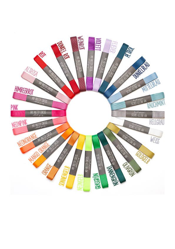 My Pretty Circus - Vente Ruban – emballage cadeau - Ruban cadeau gros-grain rose framboise, 16 mm x 5 m2