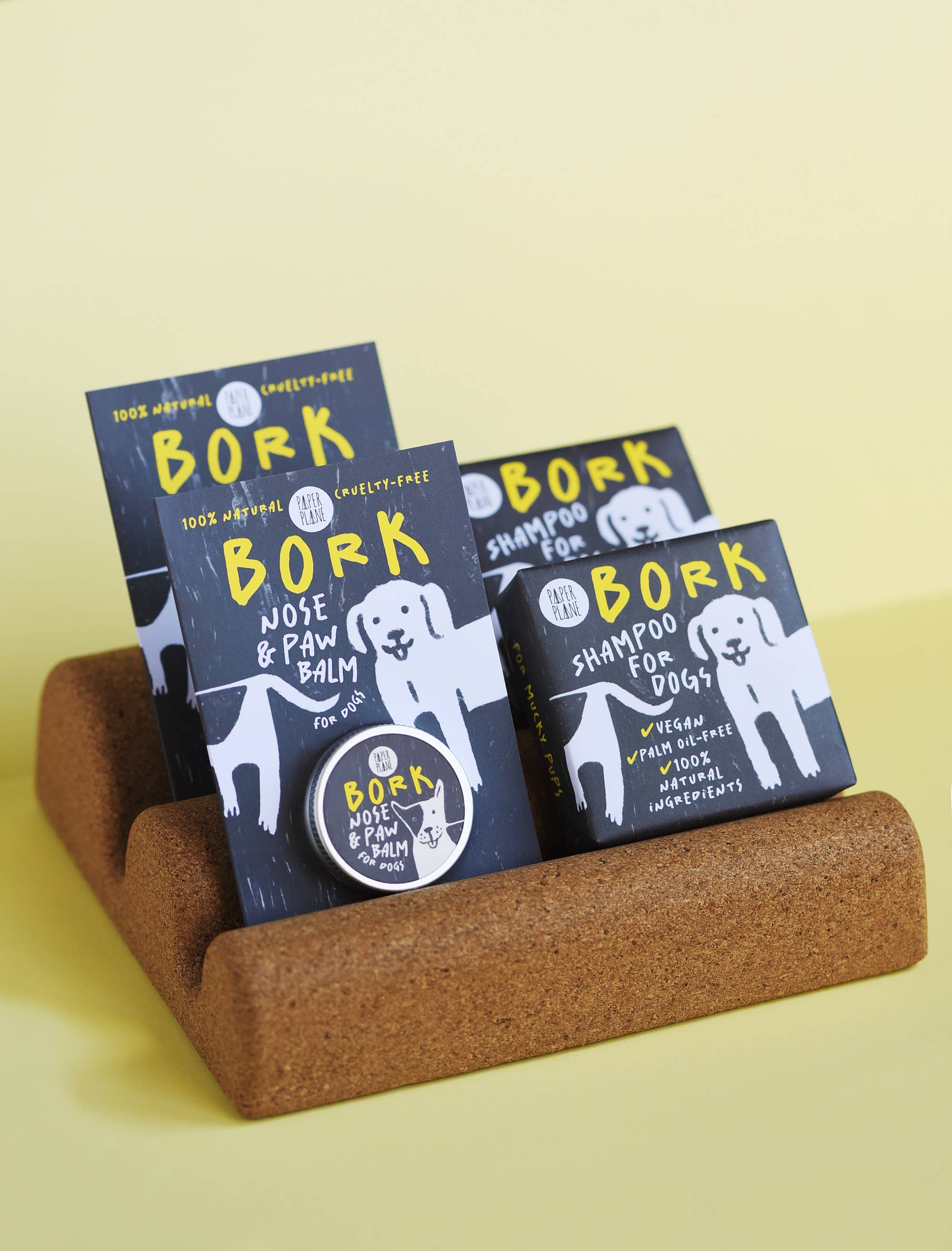 Paper Plane (US Duties Paid) - Wholesale Pet Shampoo - Dog - Bork Dog Shampoo - Natural and plant-based bar16