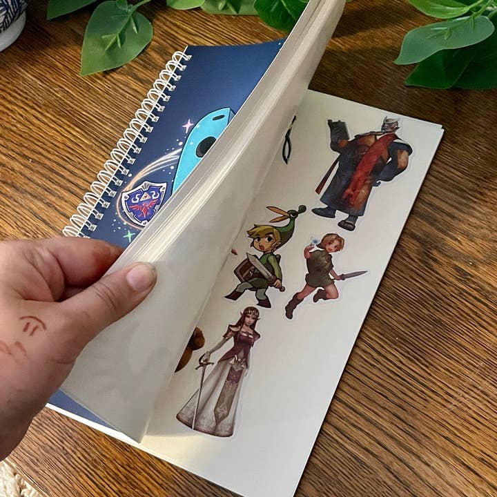 Henna Harvest - Wholesale Sticker - Reusable Sticker Book - Legend of Zelda