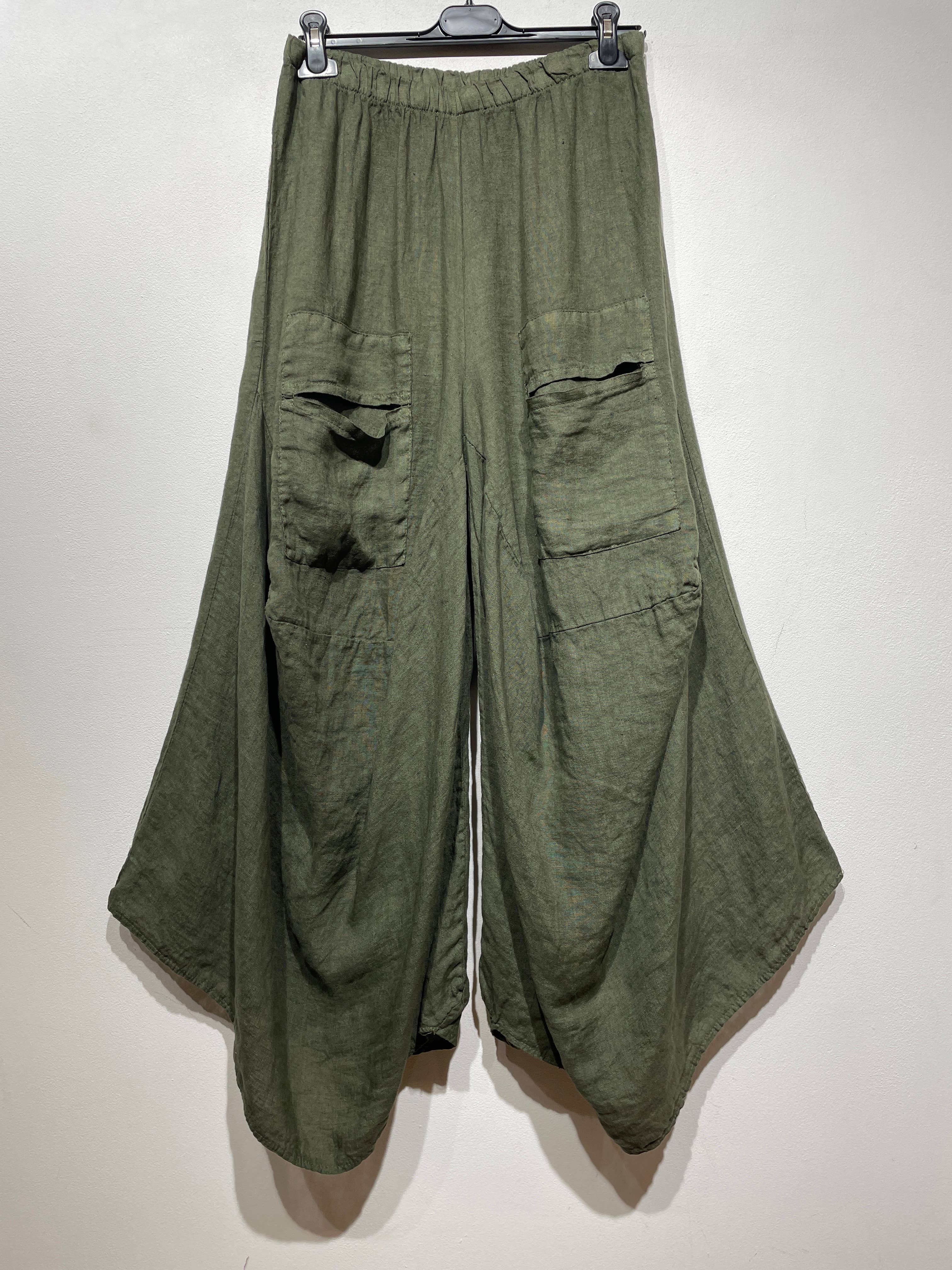 LINEN & COTTON HOUSE – Engroshandel Bukser - Dame – SERAOUL kvindelige hørbukser til forår og sommer13