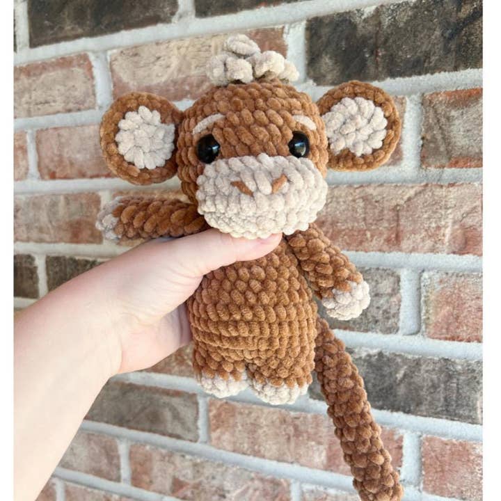Crochet Singe Mignon, Décor Amigurumi Singe Drôle, Cadeau pour la vente par Anh2 LTD