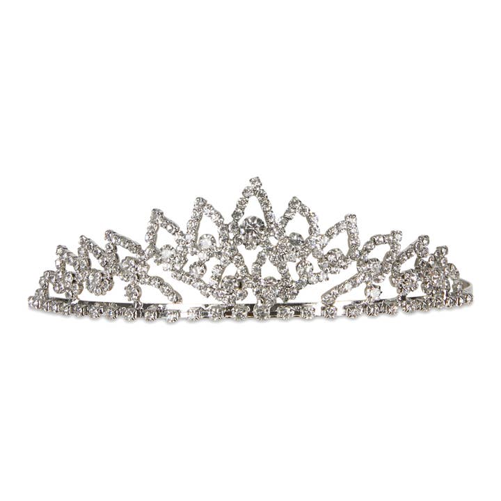 Allure Style Accessories - Wholesale Tiara - Women's - Allure Rhinestone Tiara0