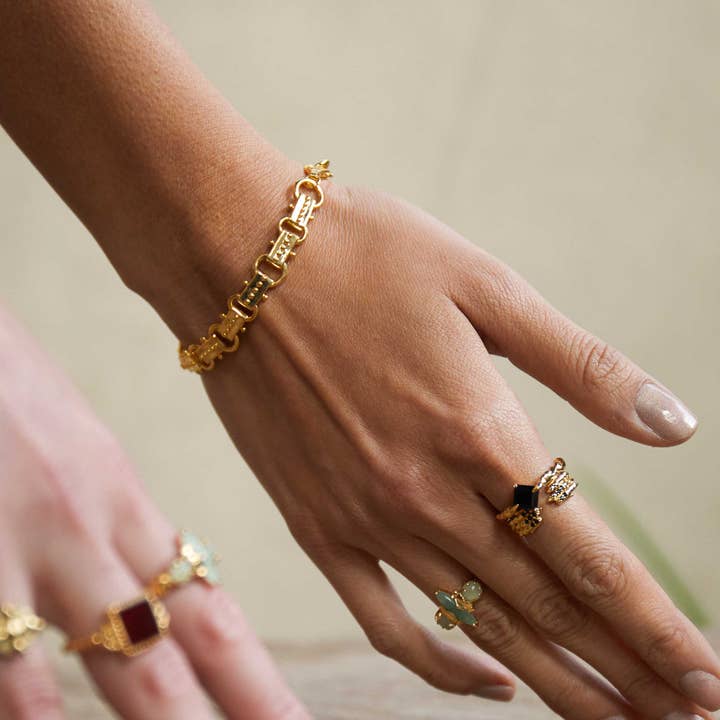 Shop Lausanne - Wholesale Link & Chain Bracelet - Eternal Link Bracelet Gold1