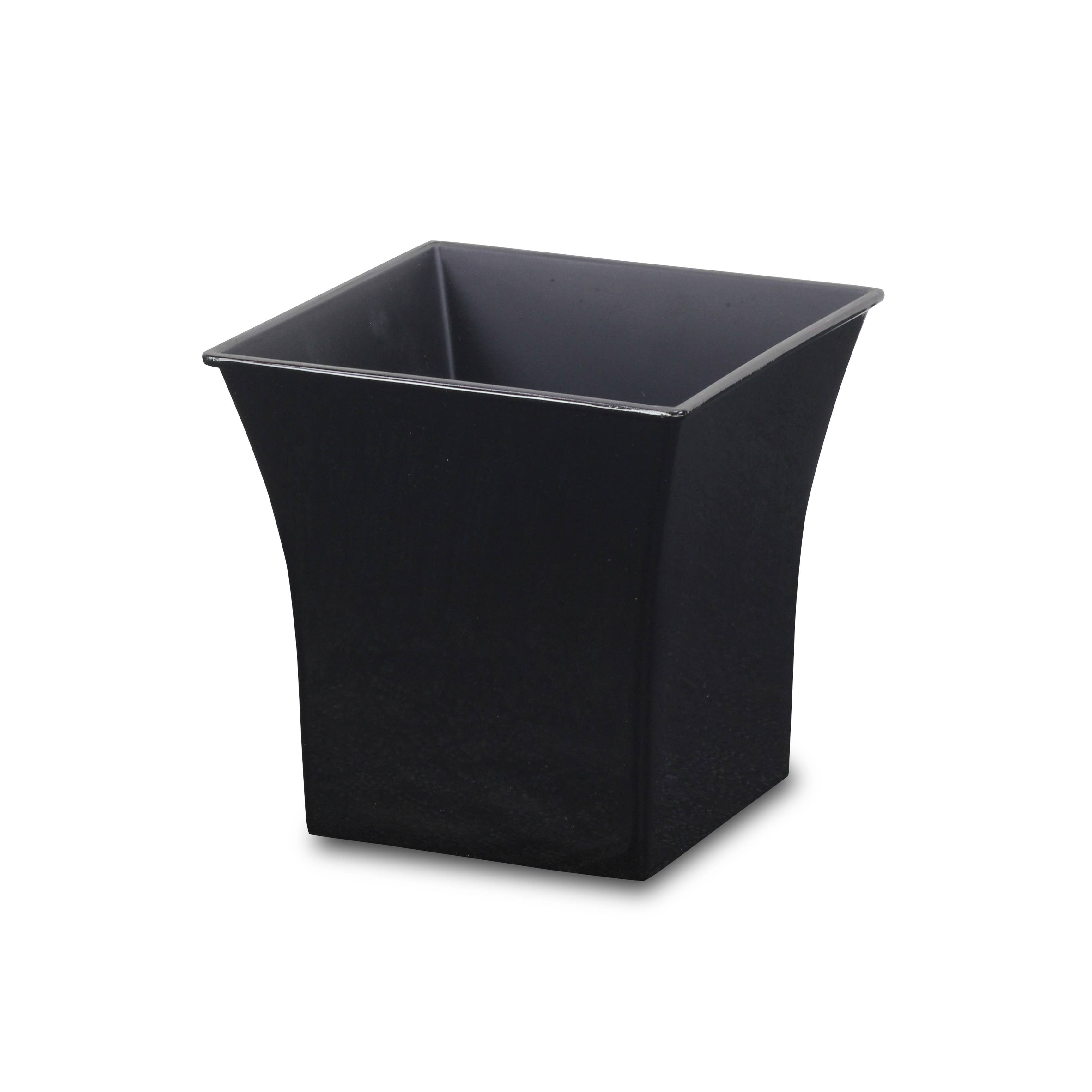 Cheungs Home Decor - Wholesale Plant Pot - 7.25 Inch Square Tapered Plastic Pot21