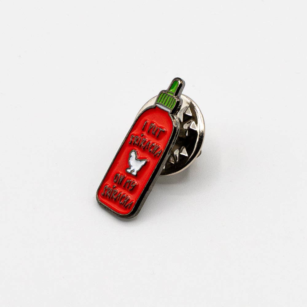 reisundpapier - Wholesale Brooch - Enamel pin "Sriracha"1
