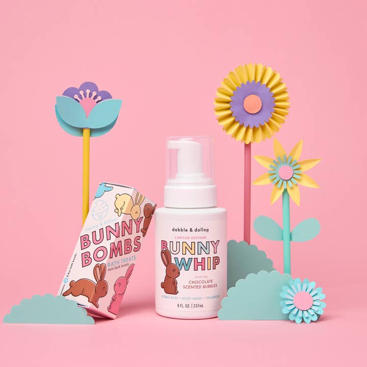 Dabble & Dollop® - Wholesale 2-in-1 Shampoo & Body Wash - Baby - Limited Edition Chocolate Bunny Whip - Shampoo & Body Wash3