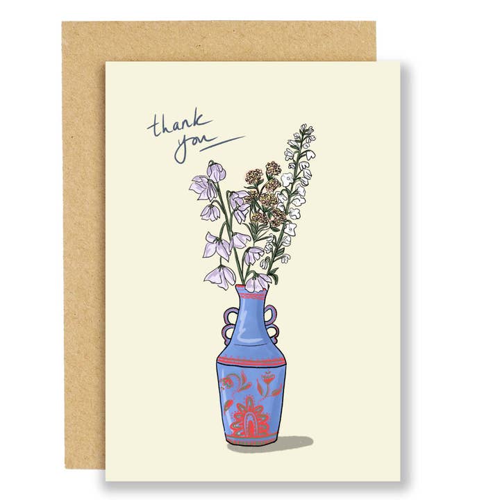 aww thank you card for wholesale by Eat the Moon | Greeting cards and stationery