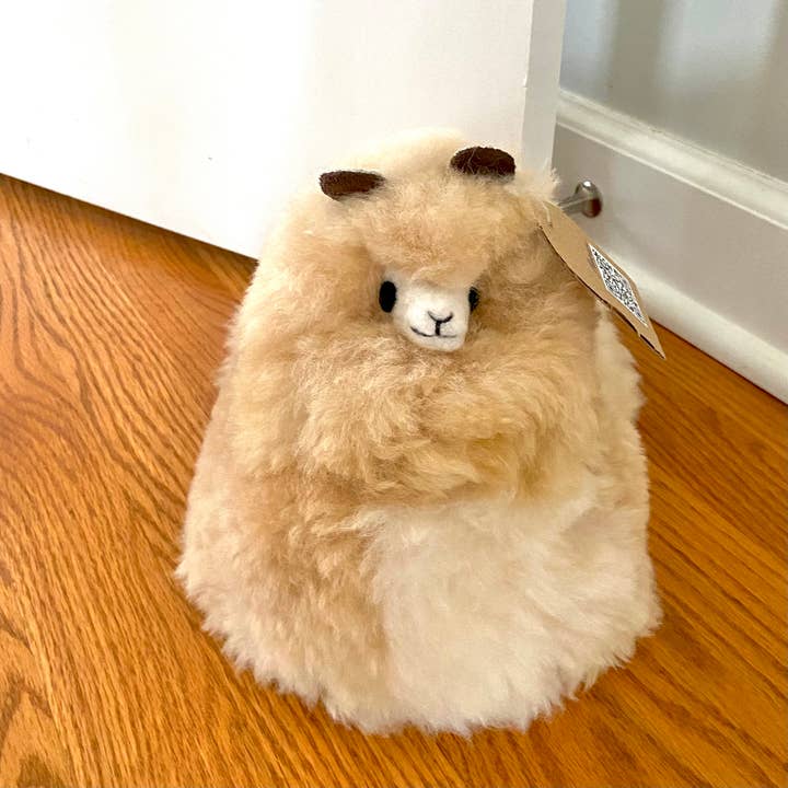 Doorstop Sitting Alpaca Toy for wholesale by Blossom Inspirations