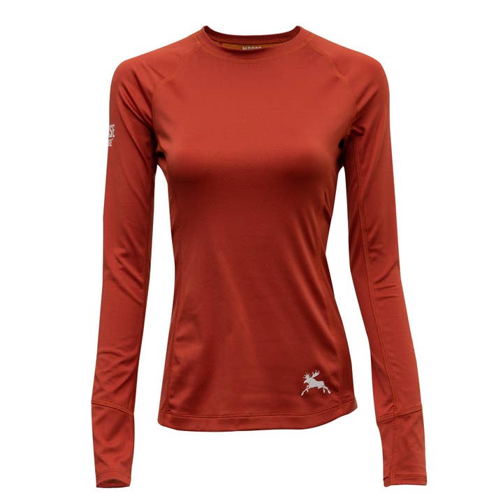 Strato base da donna COOLMAX® Hyper-Performance per tutte le stagioni — V per la vendita all'ingrosso da parte di Moose Voyage