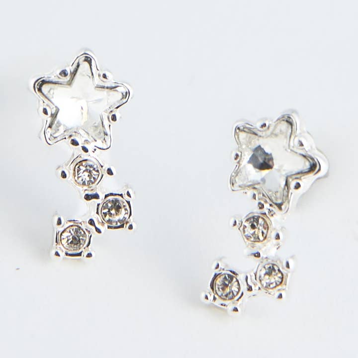 Orecchini a Goccia di Stella di Cristallo Sense per la vendita all'ingrosso da parte di Howard's