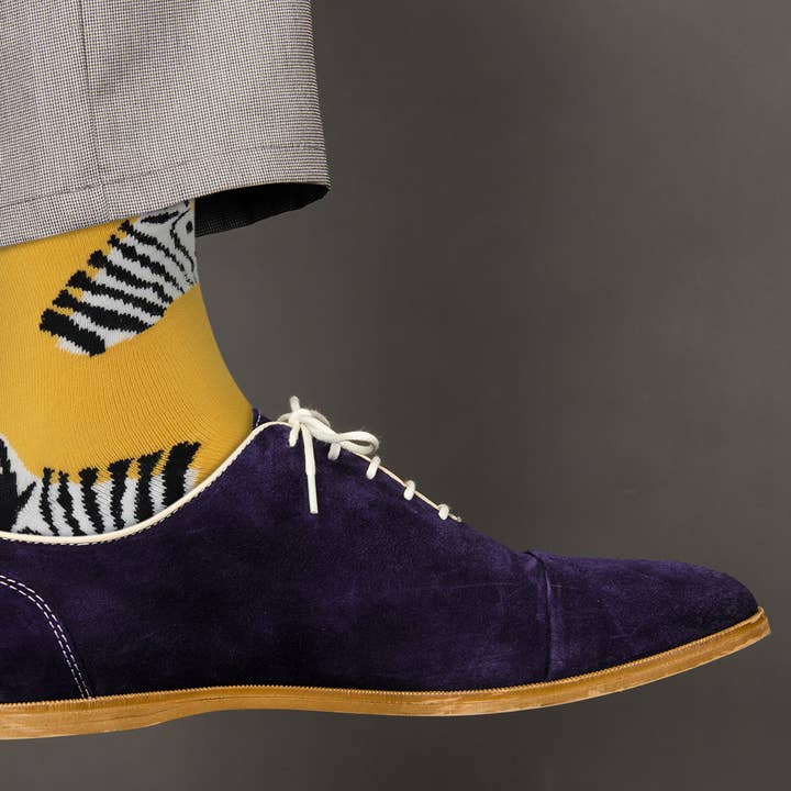 Real Sic - Vente Chaussettes – unisexe - Chaussettes drôles - Outils, maïs, zèbre, astronaute, chaussettes en coton5