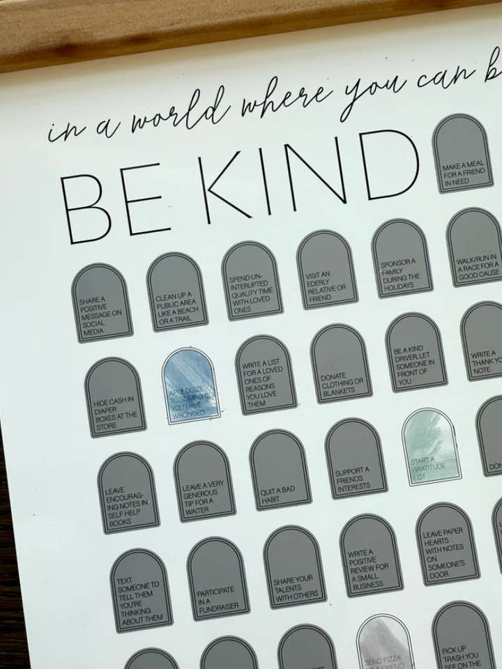 Be Kind - Scratch Off for wholesale by Waypoint Wanders