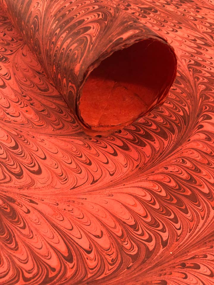 Papier marbre, papier LOKTA, emballage cadeau décoratif, emballage pour la vente par HimalDesign