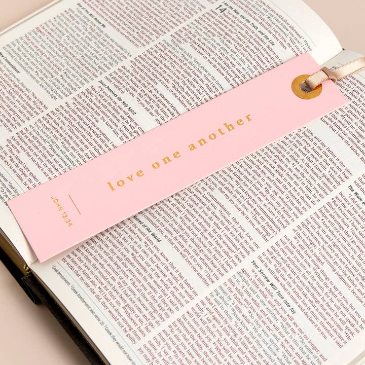 Church Notes Co. - Wholesale Bookmark - Love One Another Bookmark