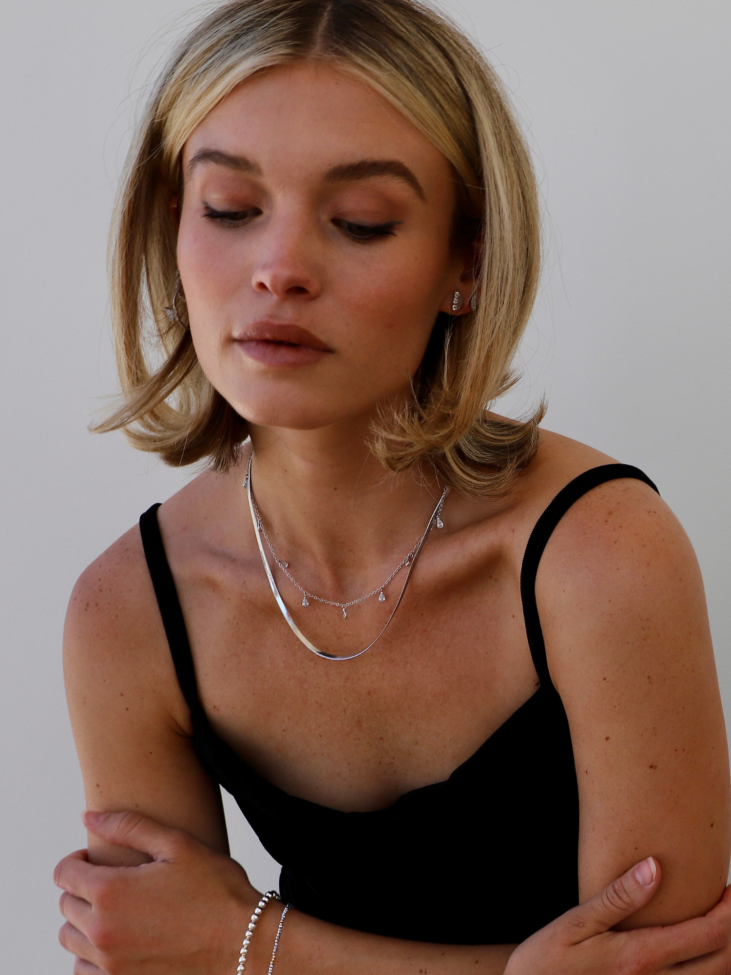 Katie Waltman Jewelry - Wholesale Link & Chain Necklace - HERRINGBONE CHAIN NECKLACE5